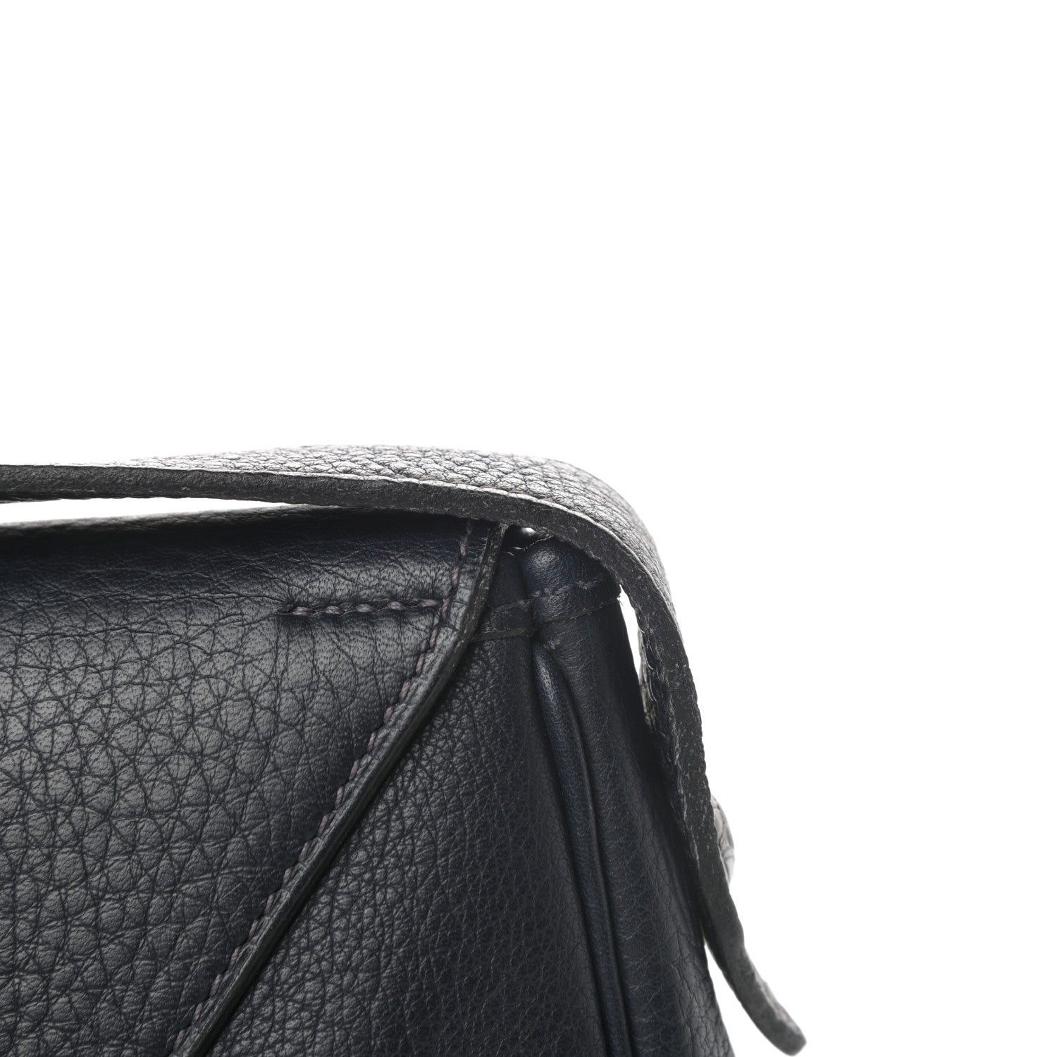 Hermes Taurillon Clemence Christine Bleu Indigo 13 of 15