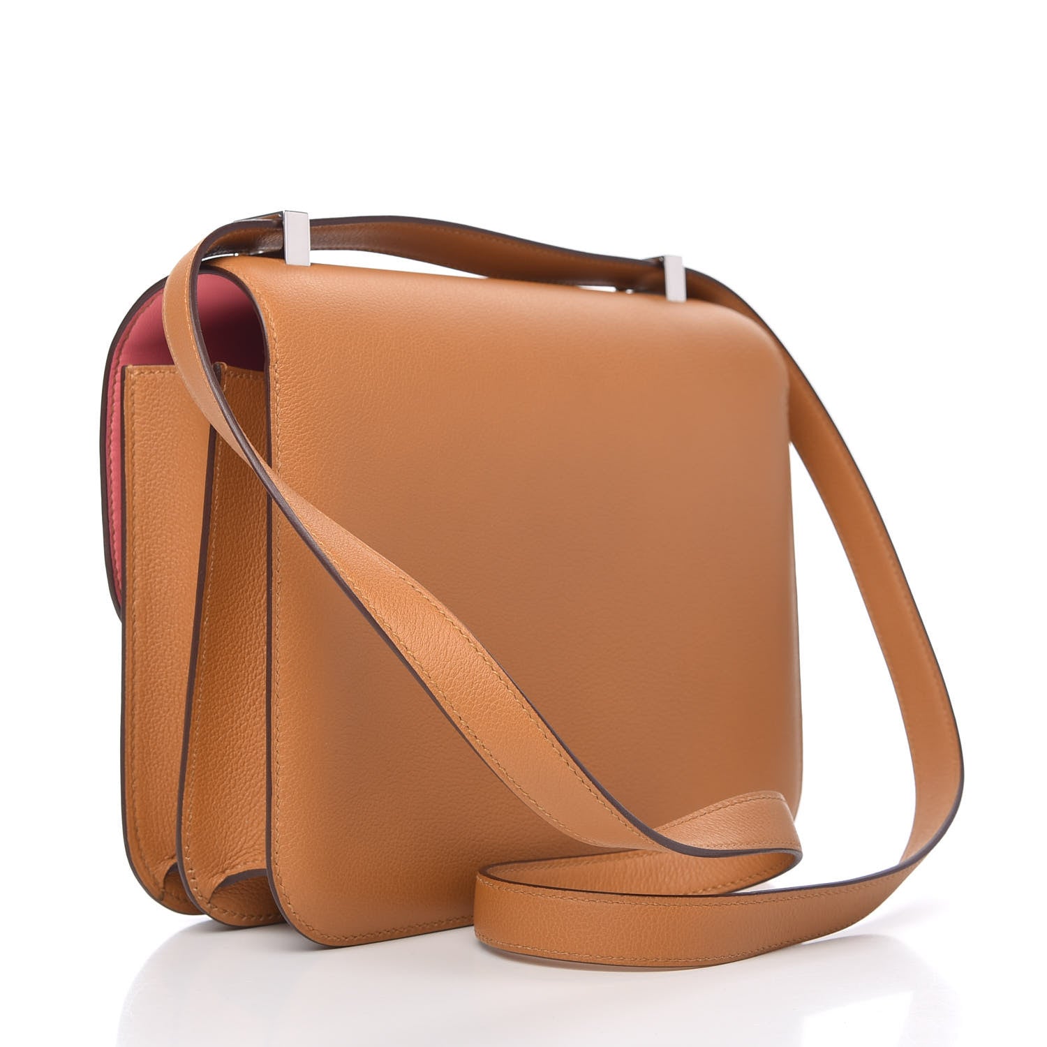 Hermes Evercolor Verso Constance 24 Caramel Rose D'Ete 3 of 10