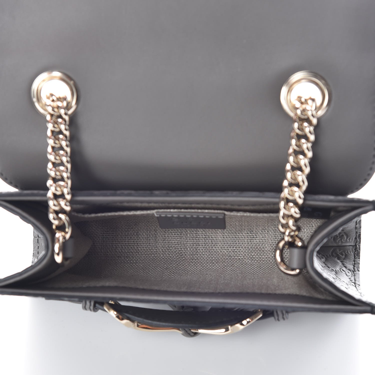 Gucci Soft Microguccissima Mini Emily Chain Shoulder Bag Loess 7 of 9