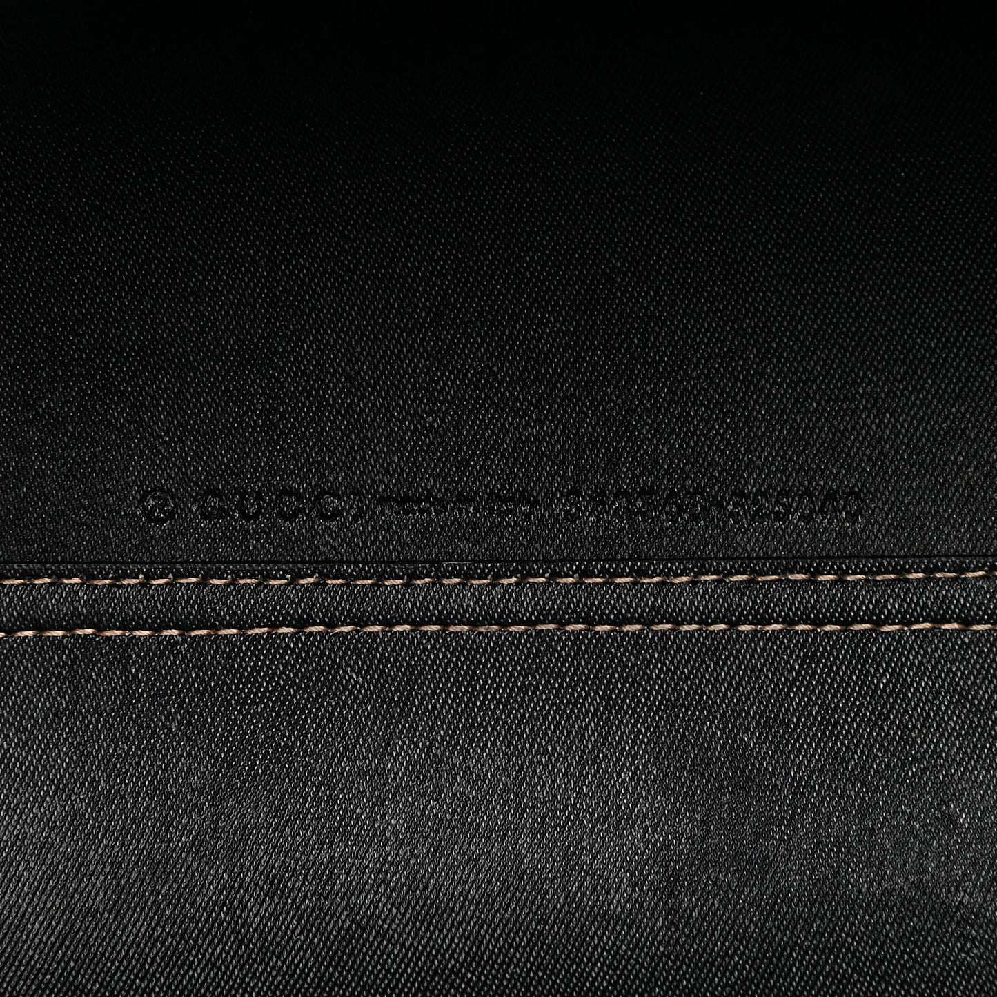 Calfskin GG Supreme Monogram Medium Reversible Tote Black