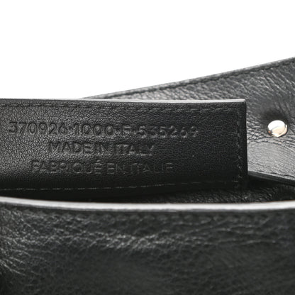 Balenciaga Veau Papier A6 Zip Around Tote Black 7 of 9