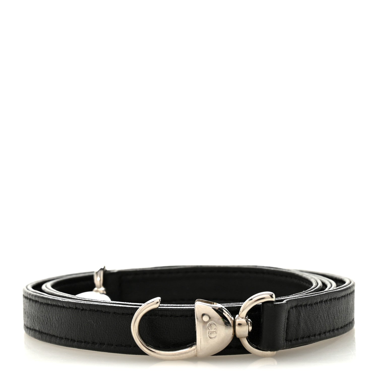 Christian Dior Lambskin Lady Dior Shoulder Strap Black 1 of 4