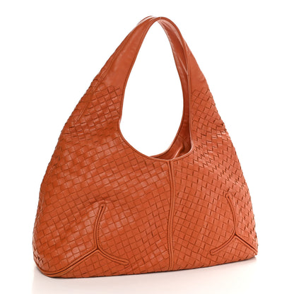 Bottega Veneta Nappa Intrecciato Ball Hobo Orange 3 of 11