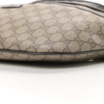 Gucci GG Supreme Monogram Belt Bag Dark Brown 10 of 14