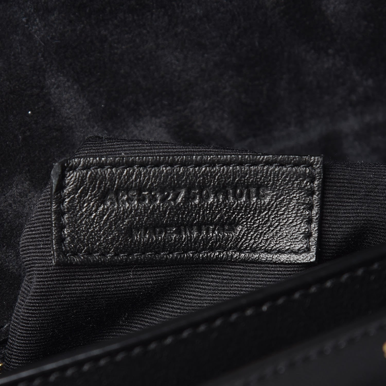 Saint Laurent Patent Turtle Embossed Monogram Cassandra Clasp Bag Black 8 of 13