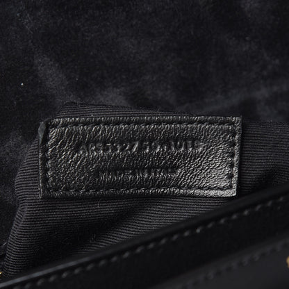 Saint Laurent Patent Turtle Embossed Monogram Cassandra Clasp Bag Black 8 of 13