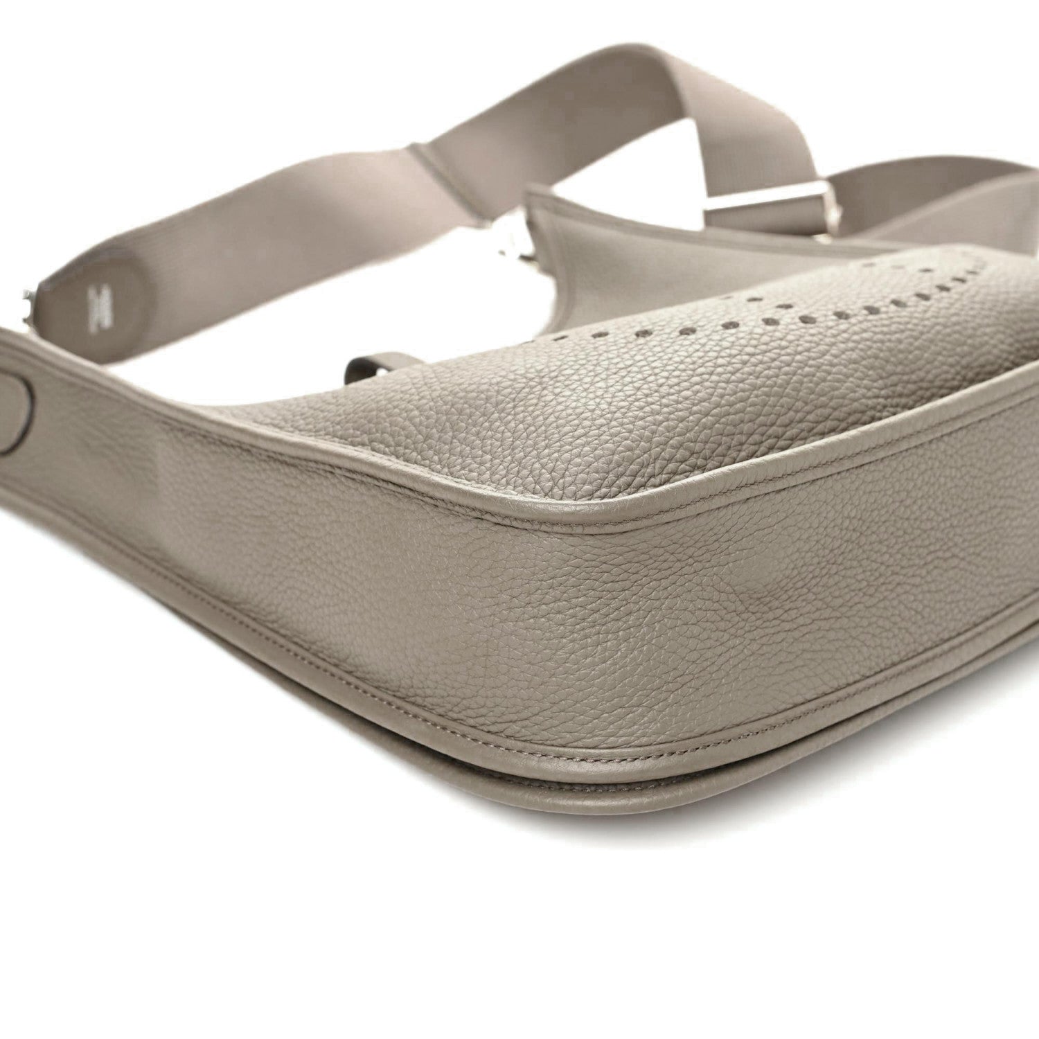 Hermes Taurillon Clemence Evelyne III PM Gris Asphalte 8 of 9