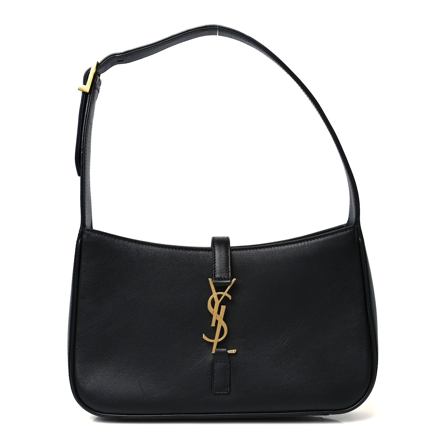 Smooth Calfskin Le 5 A 7 Hobo Black