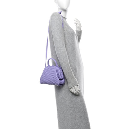 Bottega Veneta Nappa Intreccio Mini Padded Handle Bag Wisteria 2 of 9