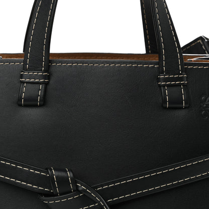 Loewe Calfskin Small Gate Tote Midnight Blue 7 of 13
