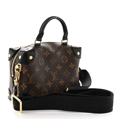 Louis Vuitton Monogram Petite Malle Souple Black 3 of 9