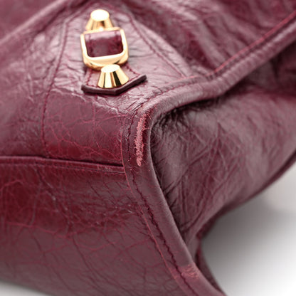 Balenciaga Agneau Classic Gold Hardware S City Violet Prune 12 of 13