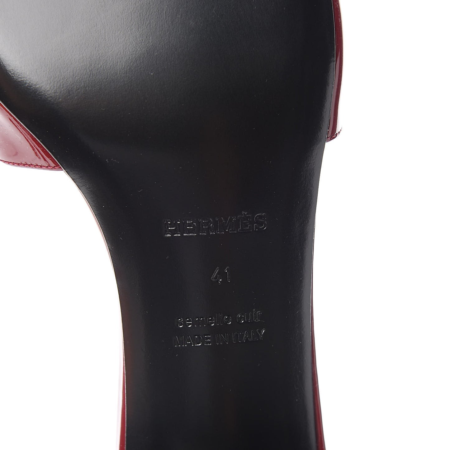Patent Very Sandals 41 Cherry Tomato