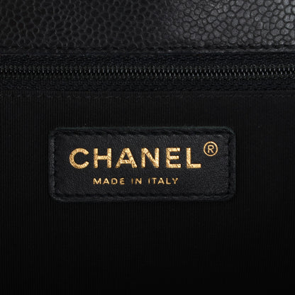 Chanel Caviar Quilted Flap Tote Black 6 of 7