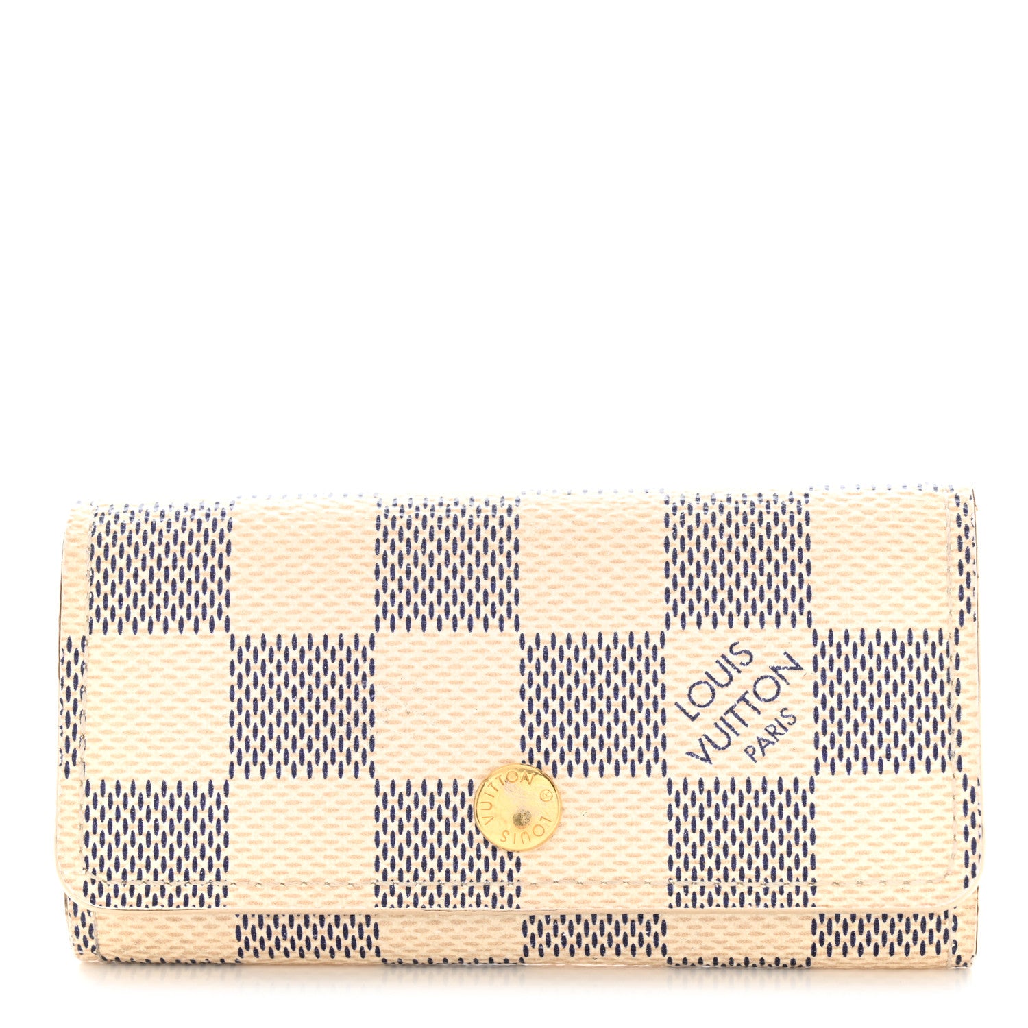Louis Vuitton Damier Azur Multicles 4 Key Holder 1 of 8