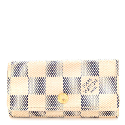 Louis Vuitton Damier Azur Multicles 4 Key Holder 1 of 8