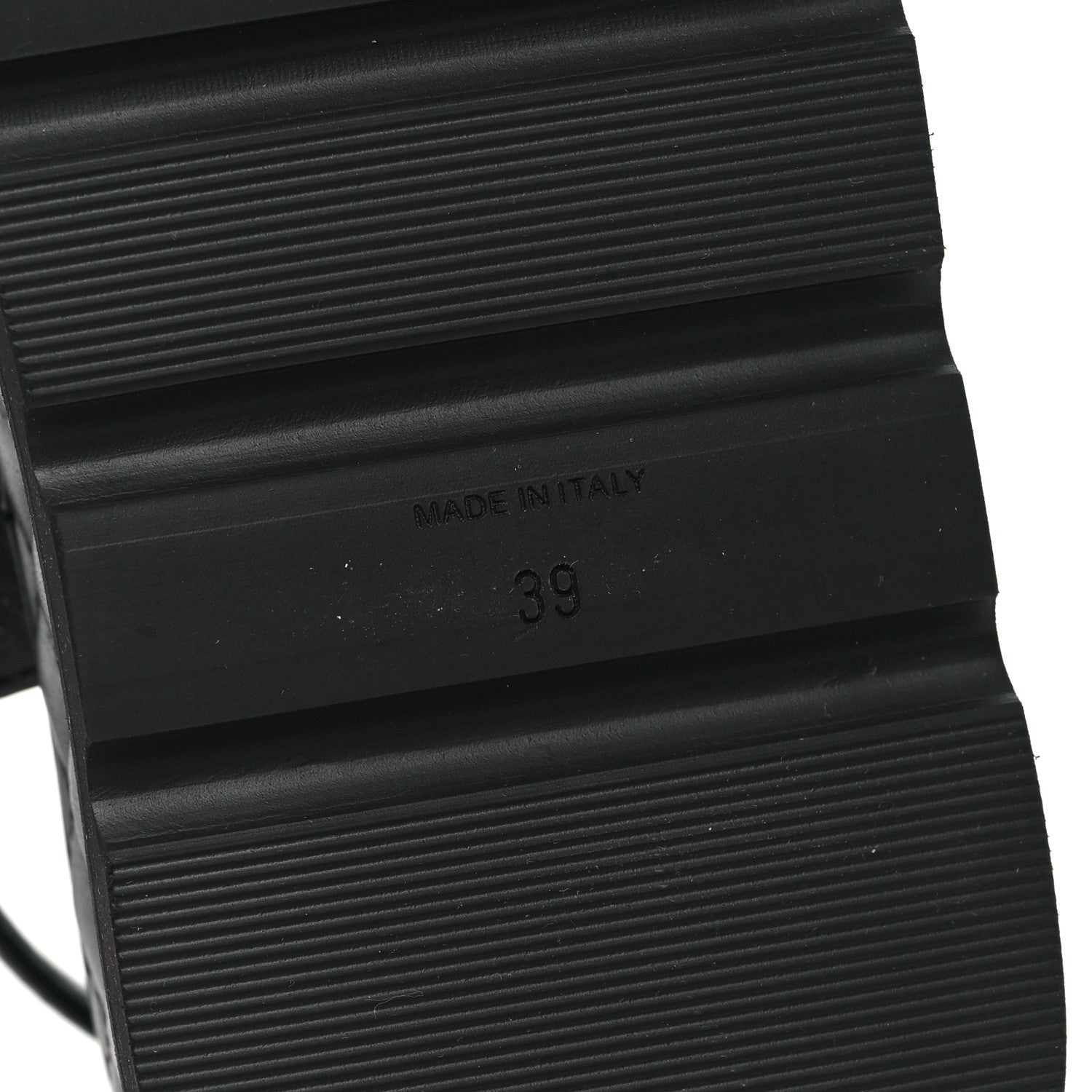 Chanel Lambskin Quilted Platform Sandals 39 Black 6 of 9