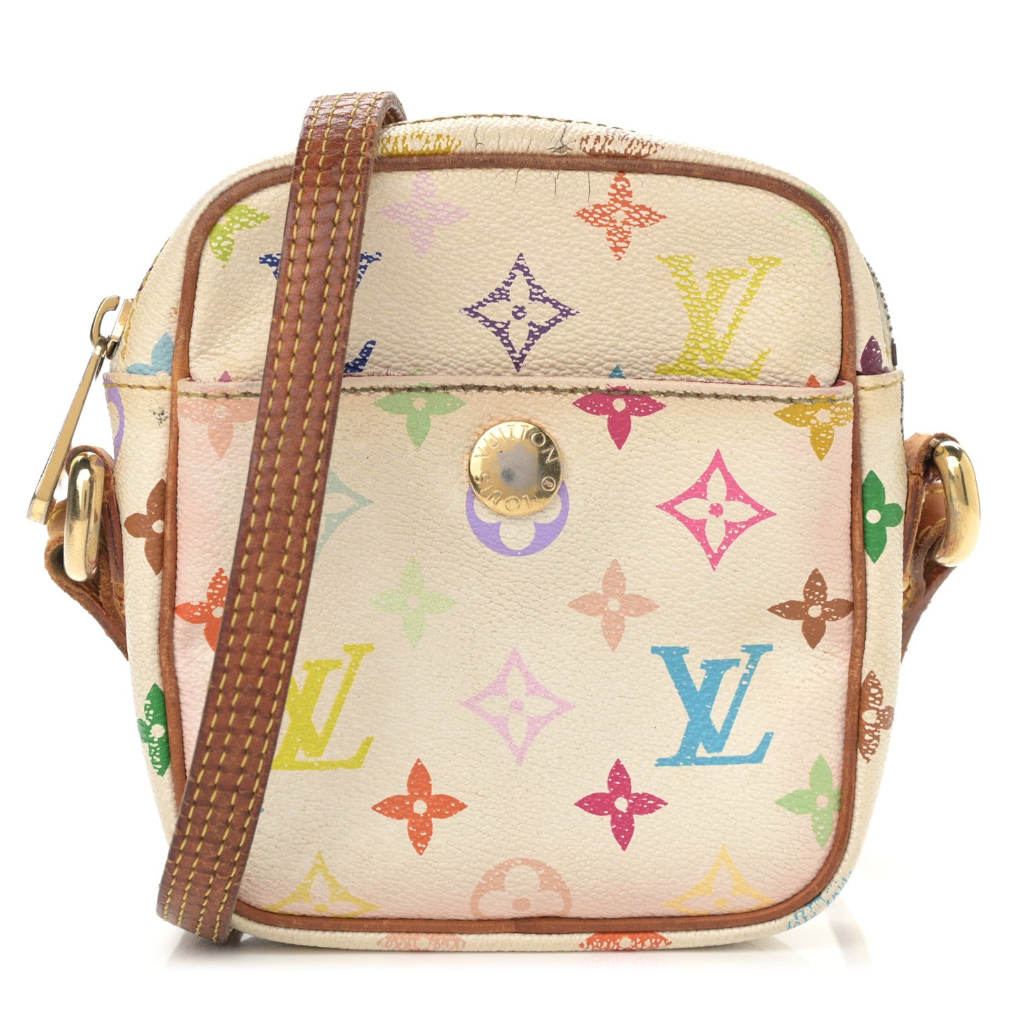 Monogram Multicolor Rift White