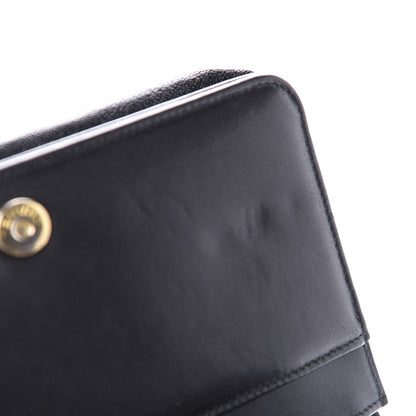 Chanel Caviar Quilted Boy Wallet On Chain WOC Black 10 of 13