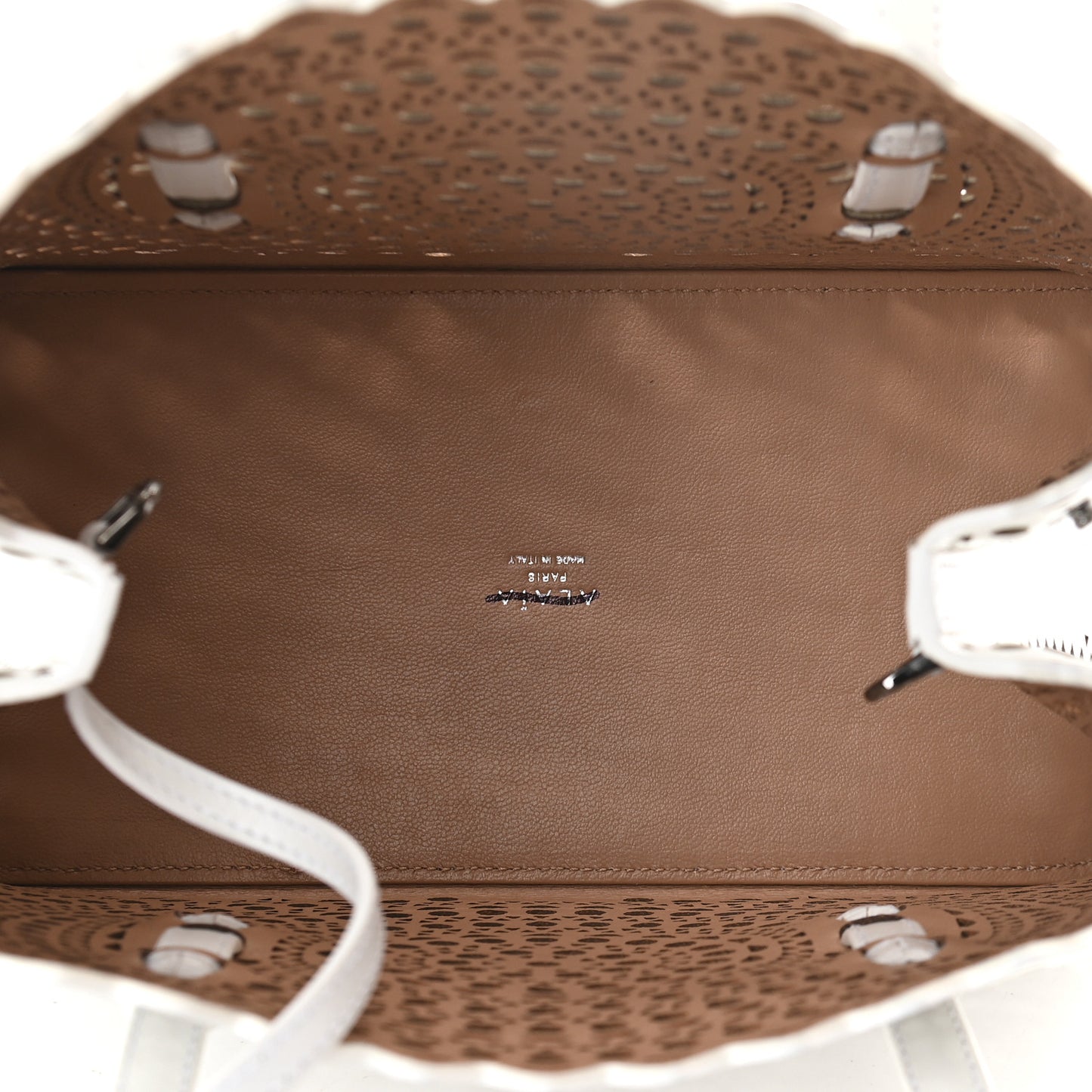 Calfskin Vienne Mina 25 Bag White