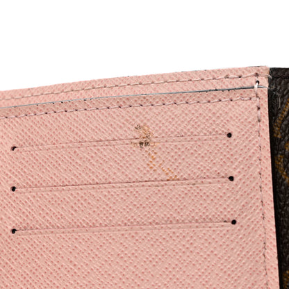 Louis Vuitton Monogram Ariane Compact Wallet Rose Ballerine 9 of 11