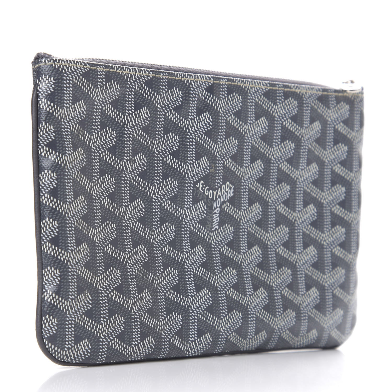 Goyard Goyardine Senat Pochette PM Gray 2 of 5