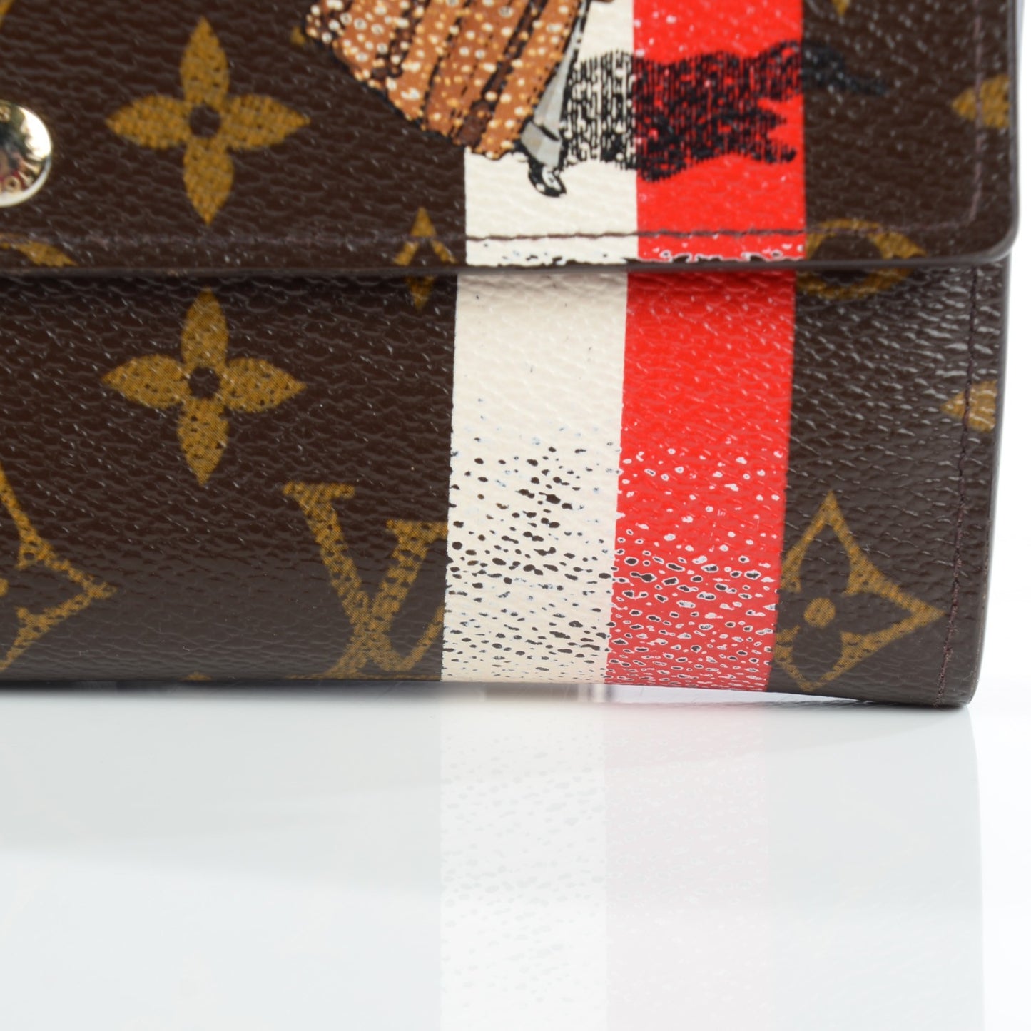 Monogram Groom Sarah Wallet