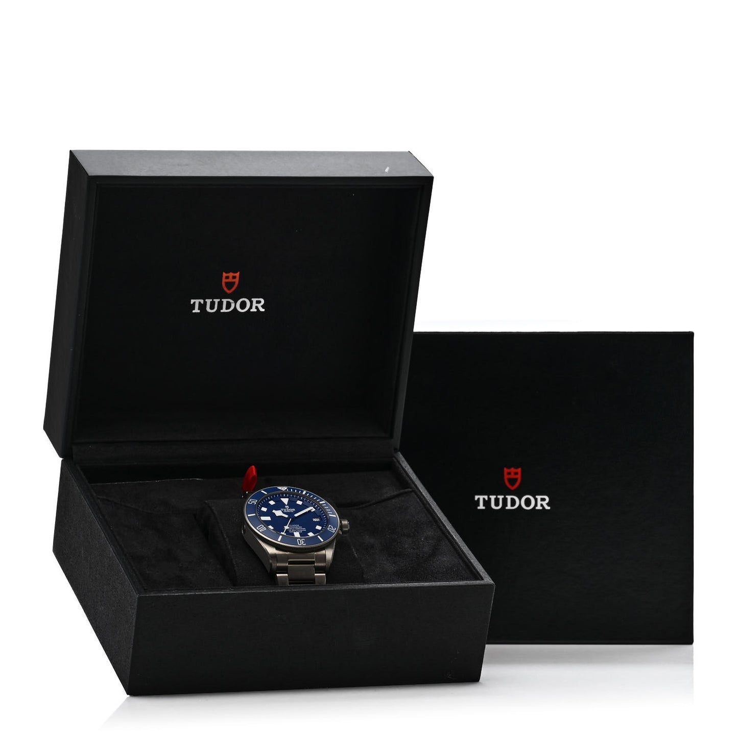 Titanium 42mm Pelagos Automatic Watch Blue 25600TB
