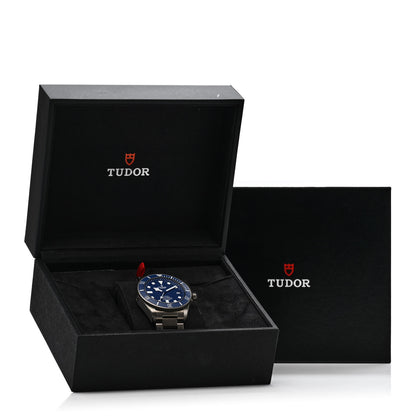 TUDOR Titanium 42mm Pelagos Automatic Watch Blue 25600TB 5 of 5