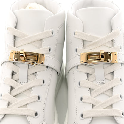 Hermes Calfskin Womens Daydream Sneakers 35 White 9 of 10