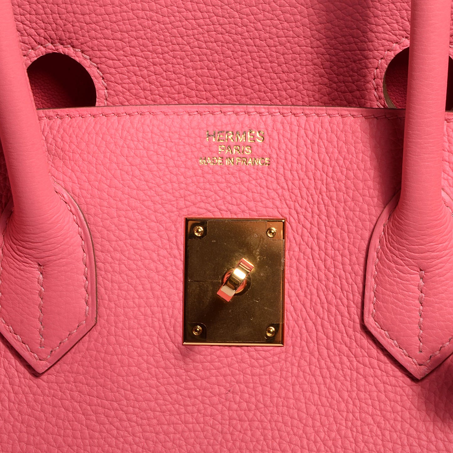Togo Birkin 35 Rose Lipstick