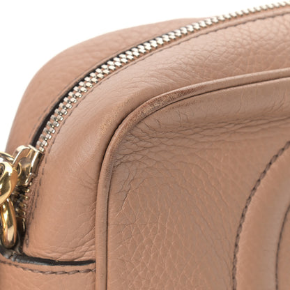 Gucci Pebbled Calfskin Small Soho Disco Bag Camelia 14 of 19