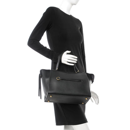 Celine Smooth Calfskin Small Ring Bag Black 2 of 6