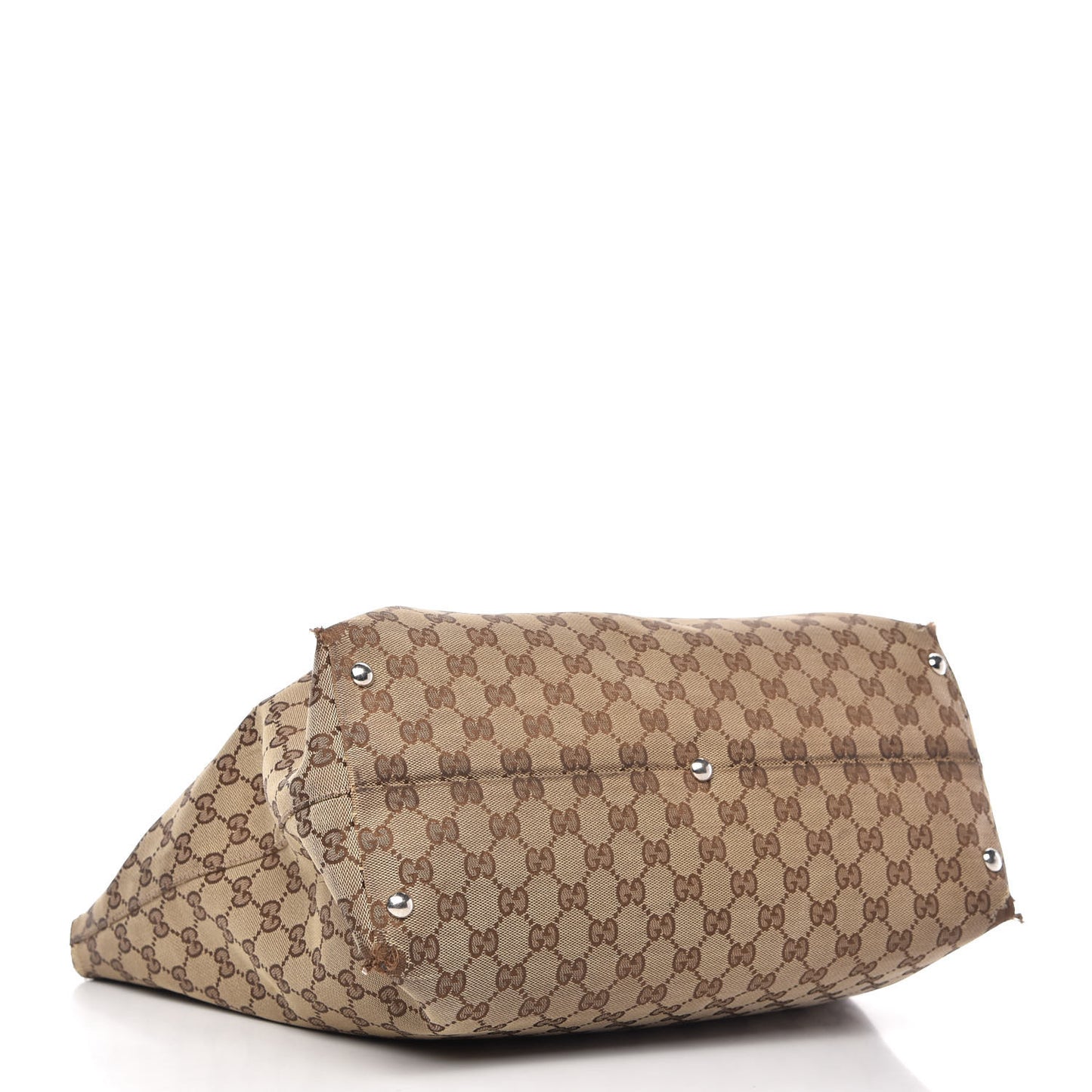 Monogram Medium Icon Bit Tote Dark Brown