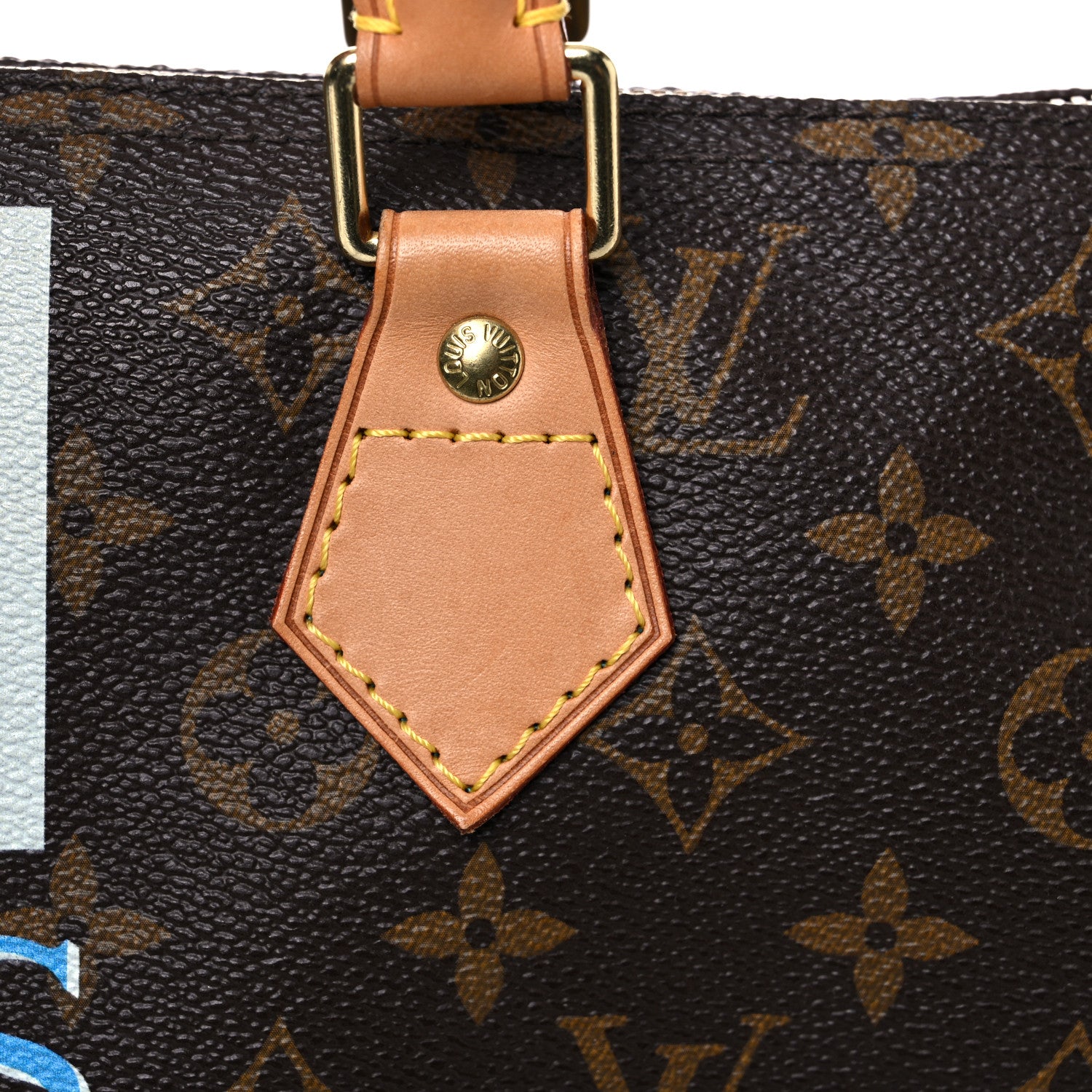 Louis Vuitton Monogram My LV Heritage Speedy Bandouliere 40 Gris Blue Clair 25 of 40