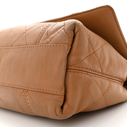 Chanel Lambskin Quilted Large Soft Touch Flap Beige 11 of 19