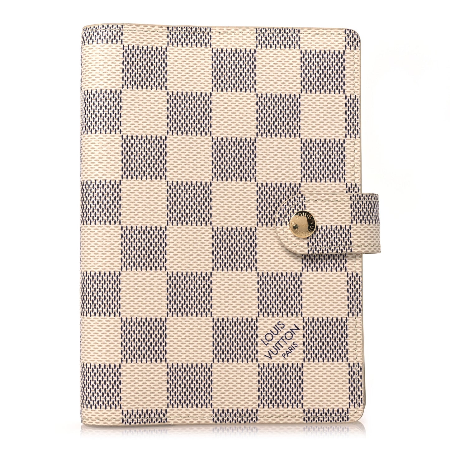 Damier Azur Small Ring Agenda Cover