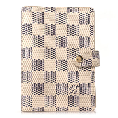 Louis Vuitton Damier Azur Small Ring Agenda Cover 1 of 10