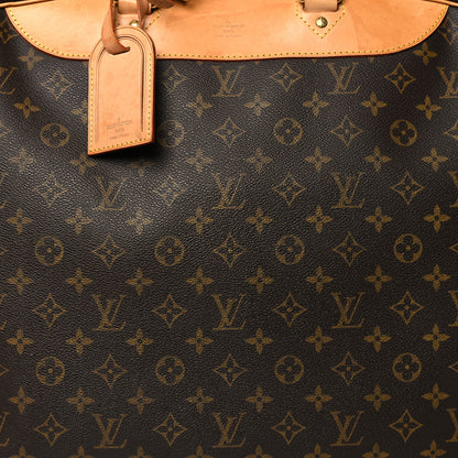 Louis Vuitton Monogram Alize 2 Compartment Luggage Travel Bag 8 of 12