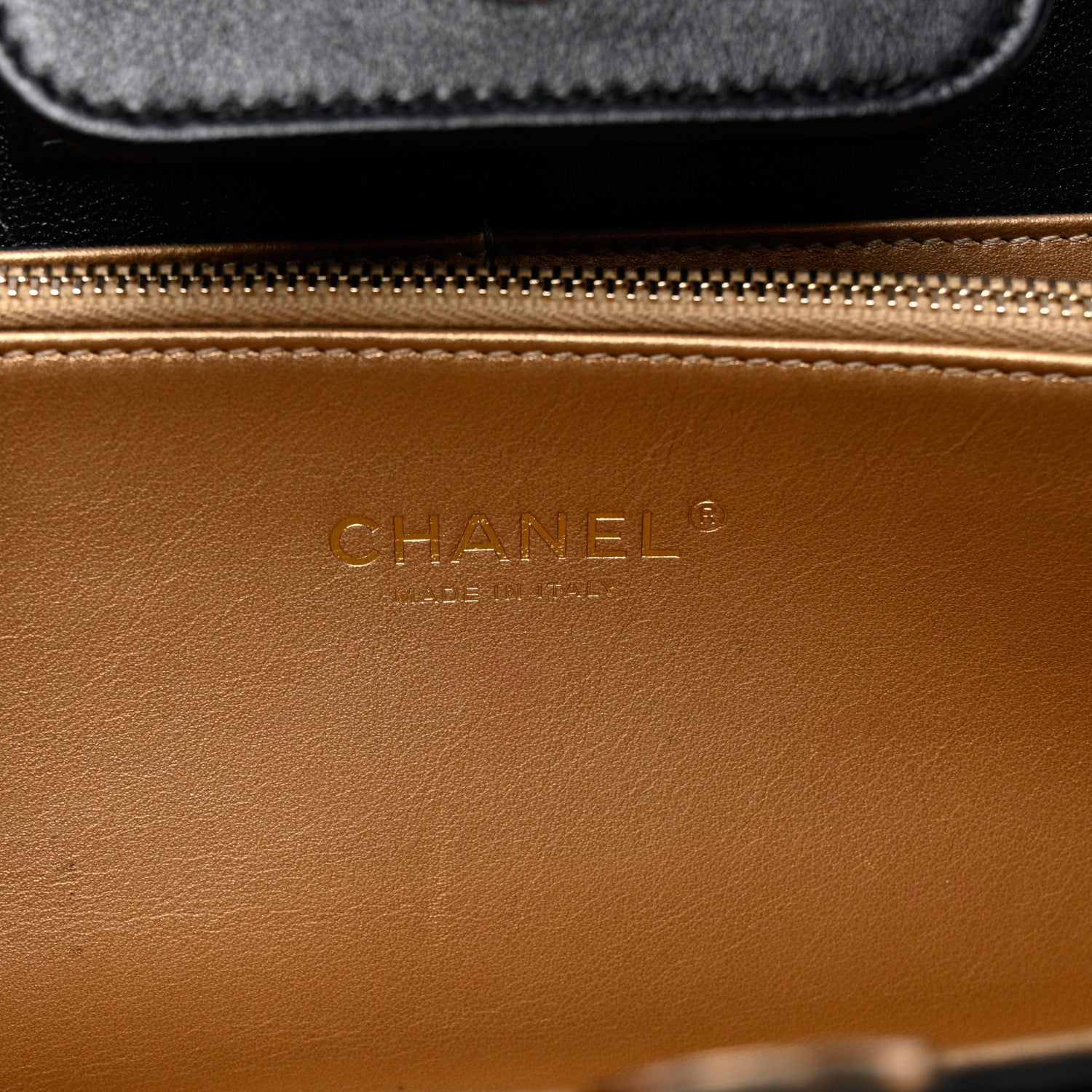 Chanel Lambskin Quilted Coco Midnight Clutch Black 6 of 8