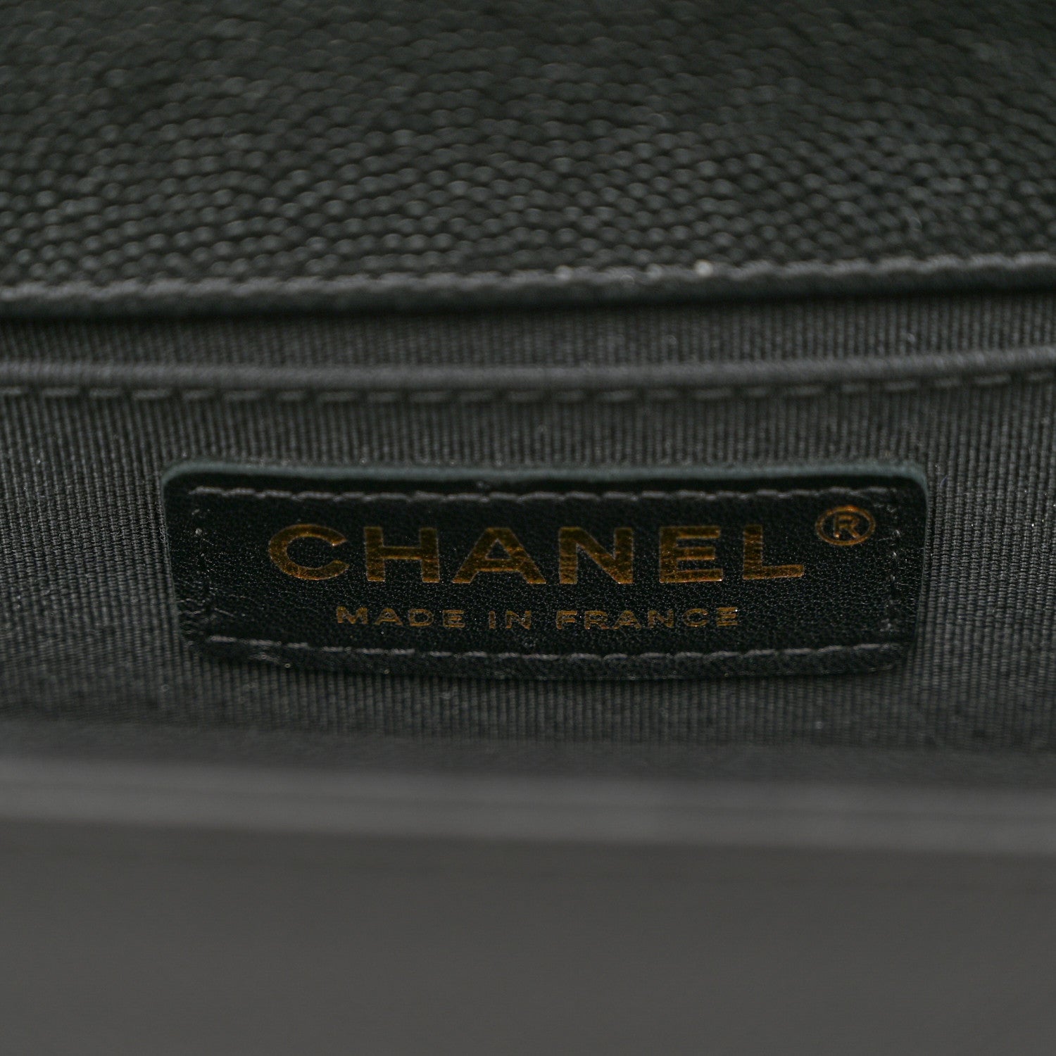 Chanel Caviar Quilted Medium Boy Flap Black 6 of 10