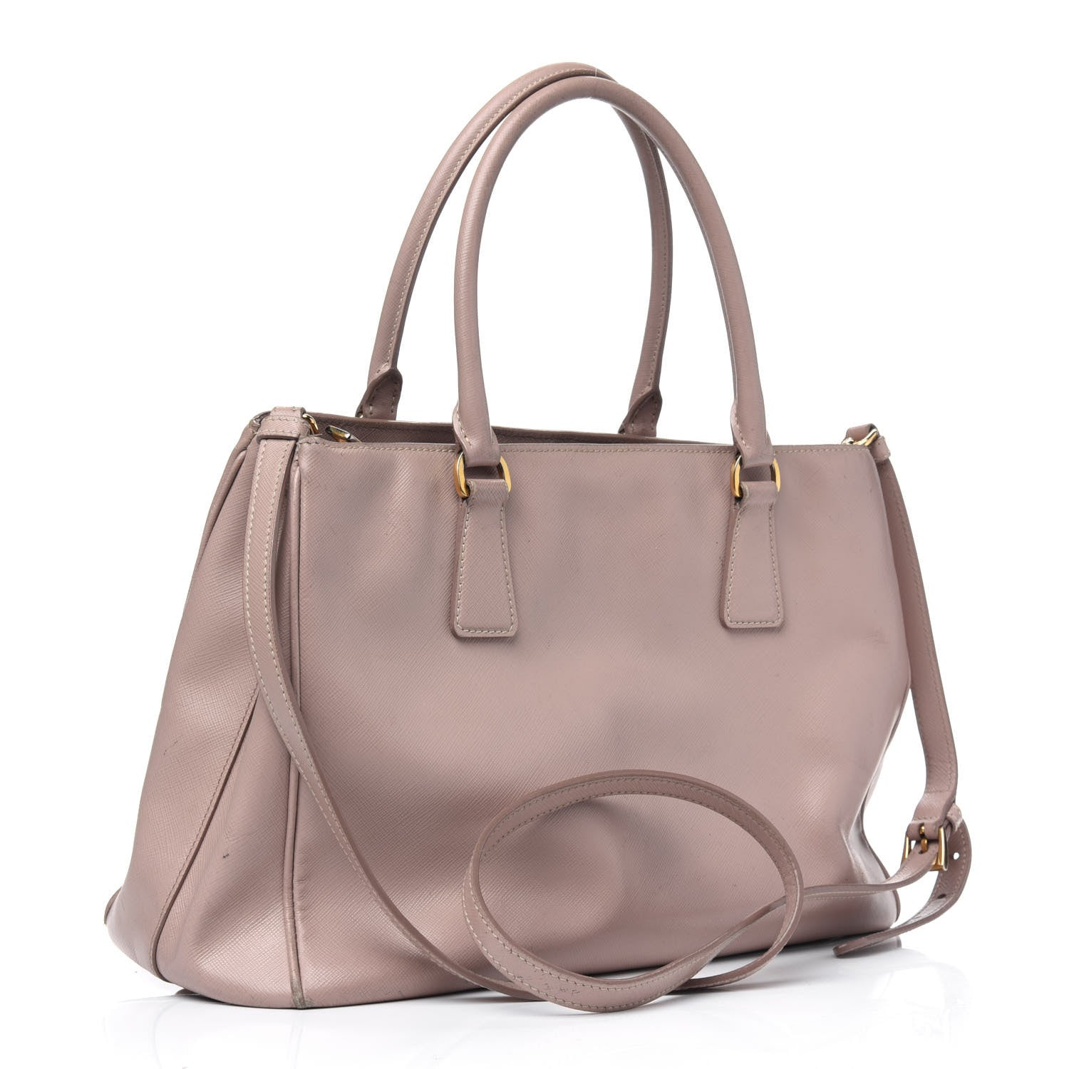 Prada Saffiano Small Galleria Double Zip Tote Cammeo 2 of 29