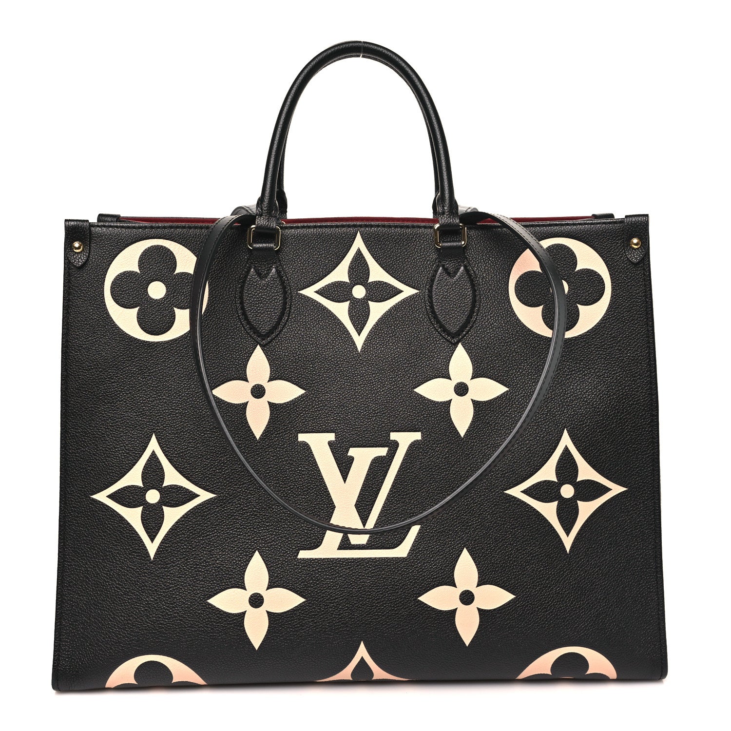Louis Vuitton Empreinte Monogram Giant Onthego GM Black Beige 1 of 9
