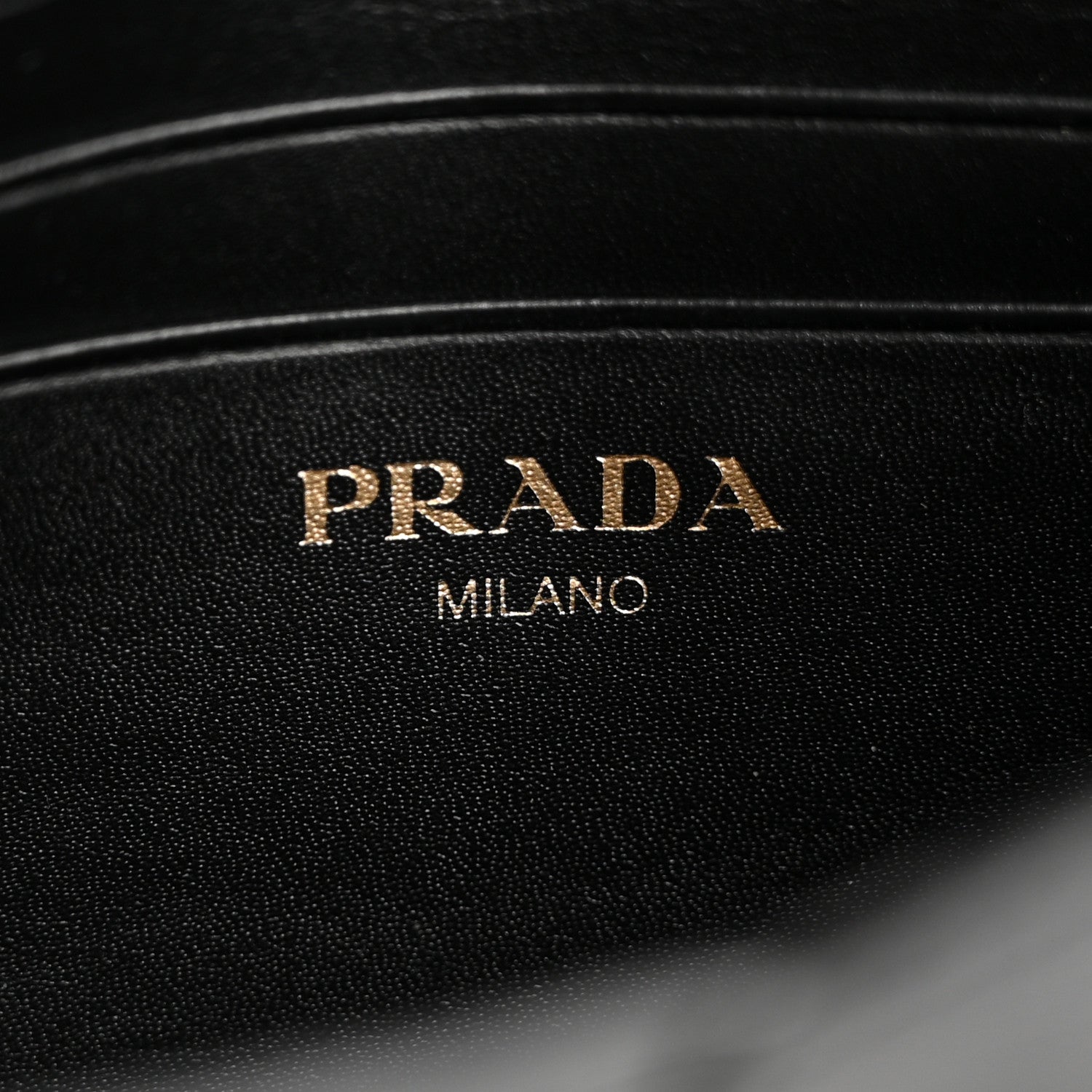 Prada Vitello Move Envelope Wallet Black 6 of 10