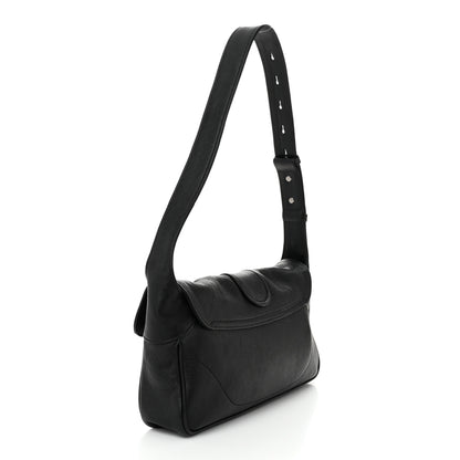 Gucci Goatskin Small GG Monochrome Aphrodite Shoulder Bag Black 3 of 10