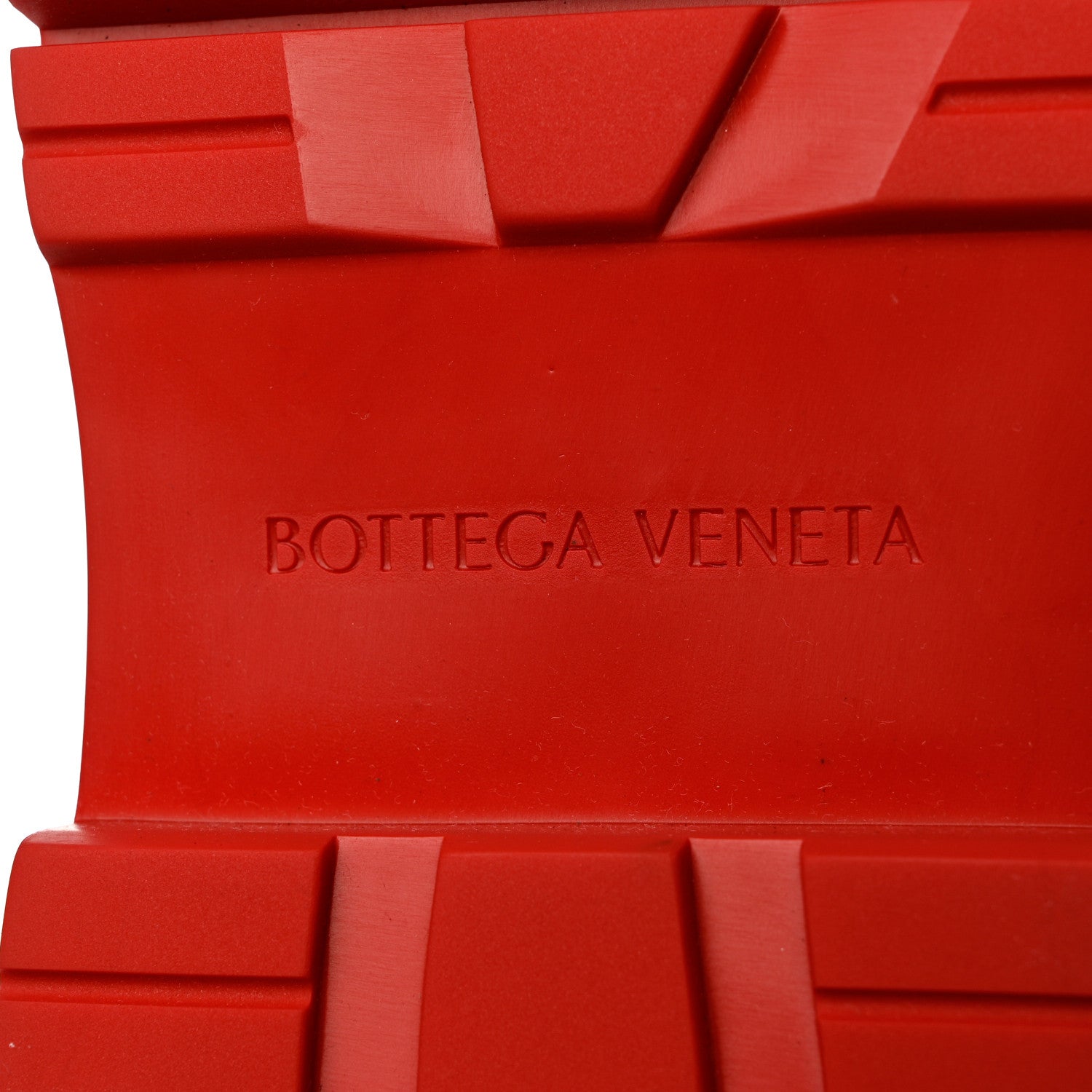 Bottega Veneta Calfskin The Tire Chelsea Boots 39 Black Bright Red 8 of 10