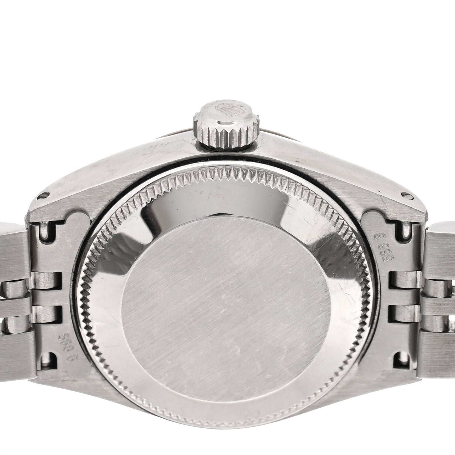 Rolex Stainless Steel 18K White Gold 26mm Oyster Perpetual Datejust Watch Silver 6917 4 of 4