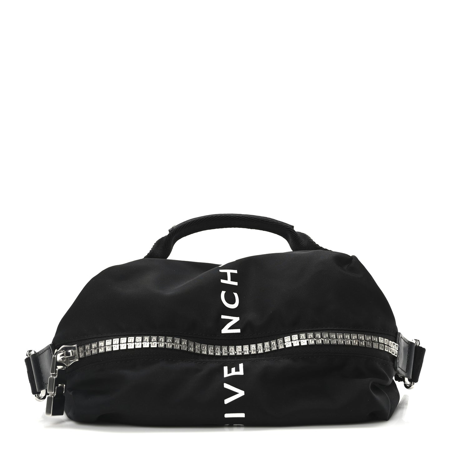 Nylon G-Zip Bum Bag Black