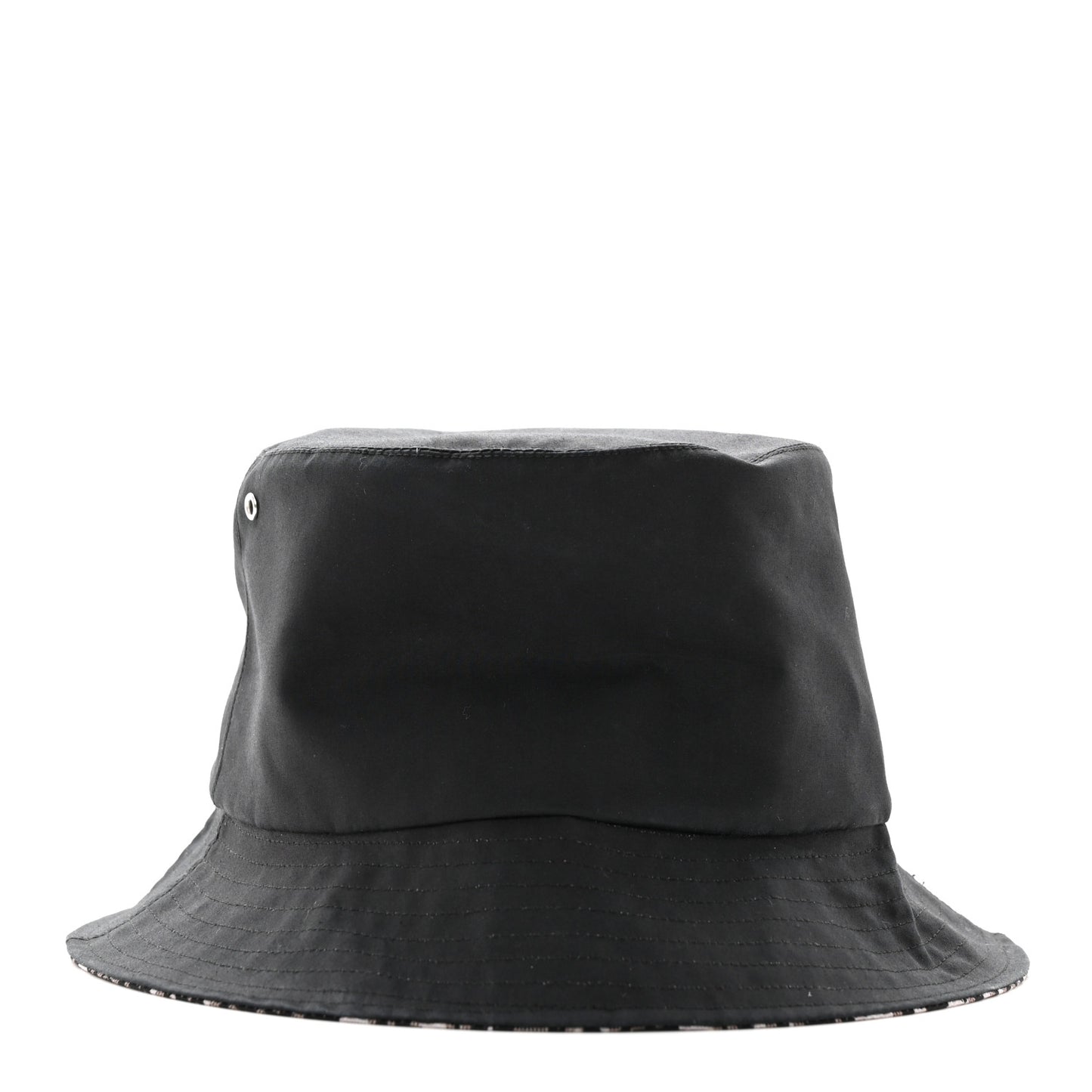 Oblique Reversible Teddy-D Brim Bucket Hat 58 Black