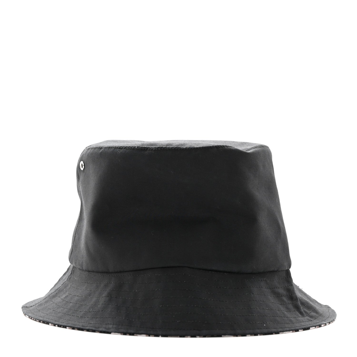 Christian Dior Oblique Reversible Teddy-D Brim Bucket Hat 58 Black 6 of 9